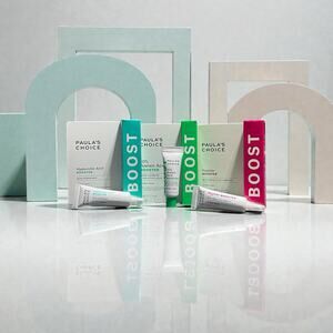 Radiance Reset: Paula’s Choice Booster Trio—Azelaic, Peptides, & Hyaluronic.